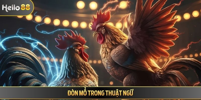Đòn mổ trong thuật ngữ